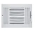 Import New design hvac system square ceiling adjustable ventilation exhaust return air grille from China