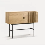 new design MDF sideboard with metal frame high quality cabinet for dining room furniture