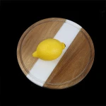 New Design Rock Slate Marble Seafood Serving Tray
