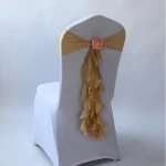 New design wedding chair sash Wedding Chairs Covers party supplies