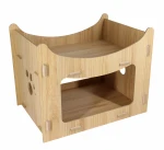 New Designed MDF Indoor Wooden Cat House Pet House