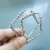 Import New Fashion Statement Rhinestone Earrings Big Round Triangle Square Crystal Diamond Hoop Earrings For Women from China