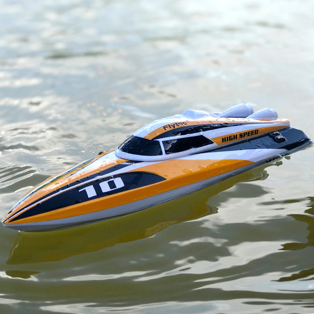New High-Speed RC Boat V009 2.4GHz 35km/h High Speed Electric Racing Boat For Children Gifts