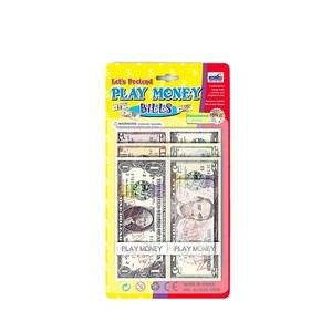 New Item Children Plastic prop money realistic Educational Play Money other toys