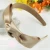 Import New Korean style handmade bow headband hair accessories fabric ribbon broad-sided headband from China