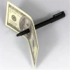 New Magic Trick Ball Pen Brand Black Magician Toy Thru Bill Penetration Dollar Bill Pen Trick