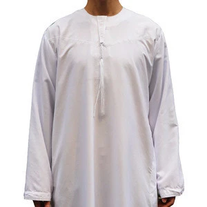 New Muslim Middle Eastern Omani Boys Dubai Robe Wholesale Kamani-Islamic Clothing Jubba for Men-Muslim Thobes
