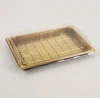 new product disposable plastic tray with lid, sushi tray