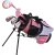 Import new Profession OEM Graphite Complete Junior children golf clubs set for kids  with 5 pcs right or left golf clubs from China