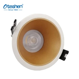 New round frame led downlight ceiling light recessed fixture MR16 lamp GU10 downlight fitting