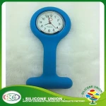 New style blue colour silicone watch doctor watch jelly quartz nurse watch