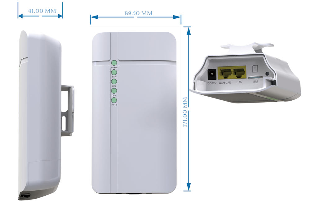 Buy New Wireless Wifi 4g Router With Solar Power Sim Card Slot Dual Sim ...