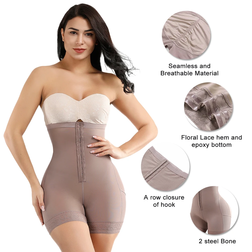 New Women Body Shaper Slim Shapewear Butt Lifter High Waist Tummy Control