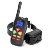 NewAmazon FBA Electronic Rechargeable Waterproof Shock Dog Training Collar with long range Big LCD Remote