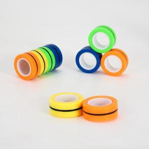 Newest Arrive Hot Sale Finger Toy Stress Relief Magnetic Rings Stress Relief Toys Magnetic Rings Fidget Spinner