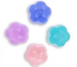Newest  magnetic Vibration massage cleaners sonic silicone facial cleansing brush silicone facial cleansing brush beauty product
