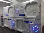 Newest space capsule hotel bedroom sets capsule box furniture capsule sleeping box pod bed