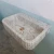 Import Newstar Marble Calacatta Gold Sink Bathroom Sinks Basin Wall Hung Marble Wash Basin Bathroom Marble Lavabo from China