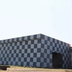 nice architecture design building steel structure