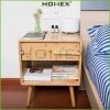 Nightstands with Drawer Console Table Bedside Storage Drawer Bedroom Furniture/Homex-factory-BSCI