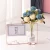 Import Nordic Ins Hydroponic Glass Vase Simple Iron Frame Home Accessories Decoration from China