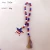 Import Nordic style home Holiday Decorations Creative hemp rope tassel beads Decor Pendant Independence Day Colours Wood bead from China