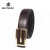 Import Not Easy to Knit Material Genuine Leather Belt Men Click Buckle Belt from China