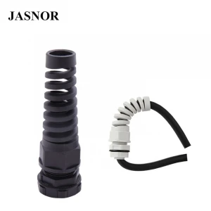 Nylon and plastic spiral cable glands protection spiral cable glands