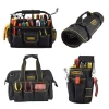 nylon canvas leather polyester tool belt rolling roll up folding toolbag garden electrician waist tool bag