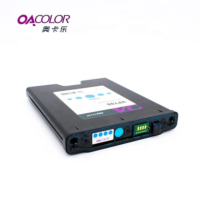 OACOLOR new ink cartridge compatible for VIPCOLOR label printer for VP700 ink cartridge