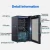 Import OEM 50L 75L 90L 110L cold drink refrigerator 2 in 1 glass door beverage wine cooler fridge from China