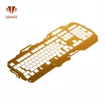 OEM custom aluminum keyboard CNC processing