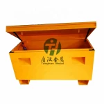 OEM Customized Steel Job Site Tool Box Van Vault 2 forklift Garage Storage Security ToolBox With Cheapest Wholesale Price