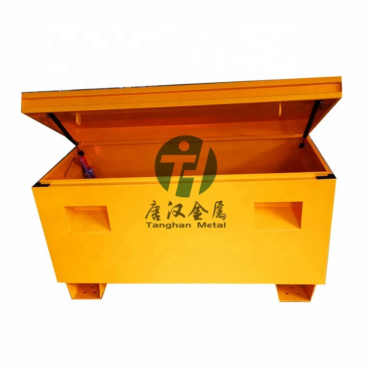 OEM Customized Steel Job Site Tool Box Van Vault 2 forklift Garage Storage Security ToolBox With Cheapest Wholesale Price