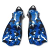 OEM Free Diving Snorkeling Fins Equipment Set / Scuba Diving Flippers With Adjustable Strap