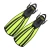 Import OEM ODM customized 36-47 size fast release Spring Strap open heel PP+TPR rubber fins scuba diving fins from China