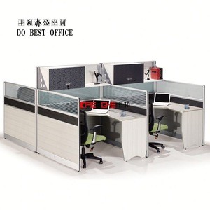 Open plan office system furniture office cubicle partition