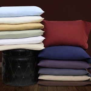 Organic 100% bamboo pillowcase/ Standard size natural bamboo pillow case