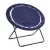 Import Outdoor Comfortable Elastic Cord Camping Adult Round Folding Saucer Moon Chair Bungee Chair from China