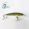 Outdoor fishing tackle abs hard plastic black wholesale exquisite fishing lures minnow