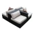 Import Outdoor Garden Sofa / rattan corner sofa from China
