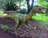Outdoor Green realistic animatronic  dinosaur