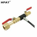 Paintball Co2 Fill Station Tank Bottle Refill Filler Dual Valve Lever 36
