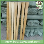 painted wooden hoe handle,pickaxe handle,