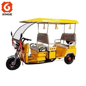 Passenger Taxi Adult Electric Tricycle Tuk India