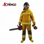 PBI Factory price hot sale style fireman firefighter suit for firefighting