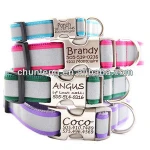 pet collar and leash manufacturer/reflective pets collar