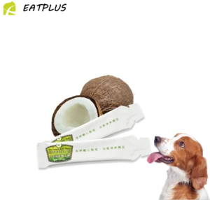 Pet food of extra virgin cold pressed  coconut oil for pet health