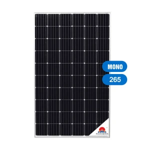 Photovoltaic System 265W Mono Solar Panel For Solar Energy System