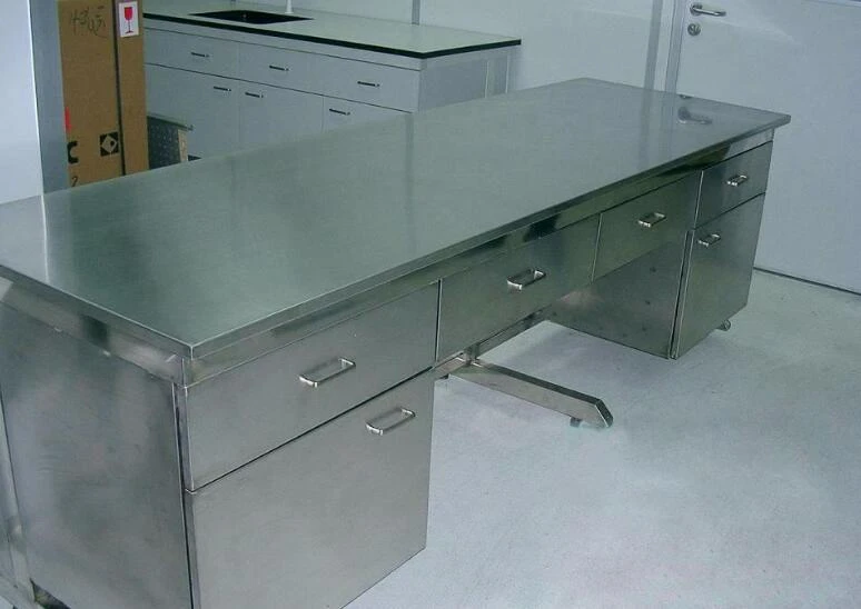 physics lab equipment stainless steel work table bench